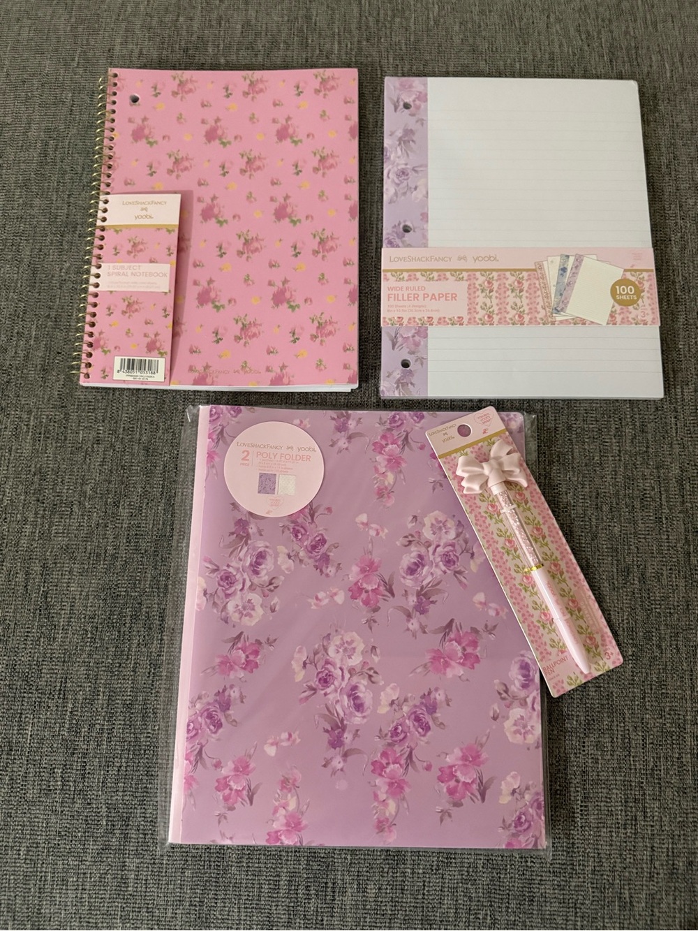 (SOLD) Target x LoveShackFancy School Supplies